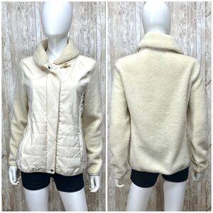 Lauren Ralph Lauren Active Sherpa Fleece Quilted Zip Up